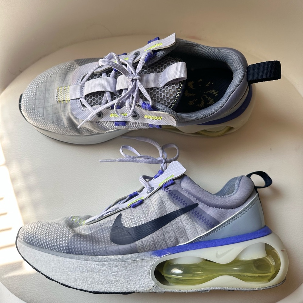 Air Max Shoes - Gray and Blue